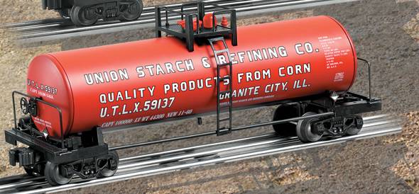 Lionel 6-17927 Union Starch Unibody Tank Car #59137