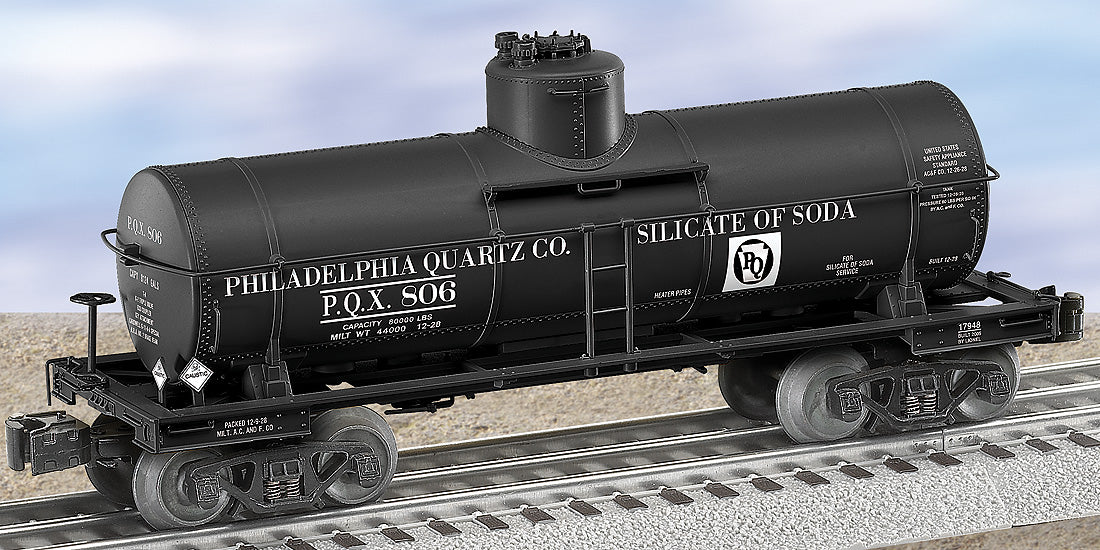 Lionel 6-17948 Philadelphia Quartz 8,000-Gallon Tank Car #806