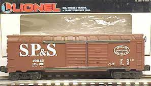Lionel 6-19213: Spokane, Portland, and Seattle Double Door Box Car