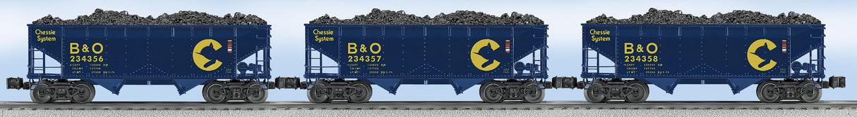 Lionel Chessie System Offset Hopper 3-Pack SKU: 6-21882
