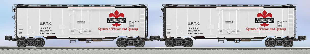 Lionel 6-21939 Dubuque Steel-sided Refrigerator Car 2-Pack