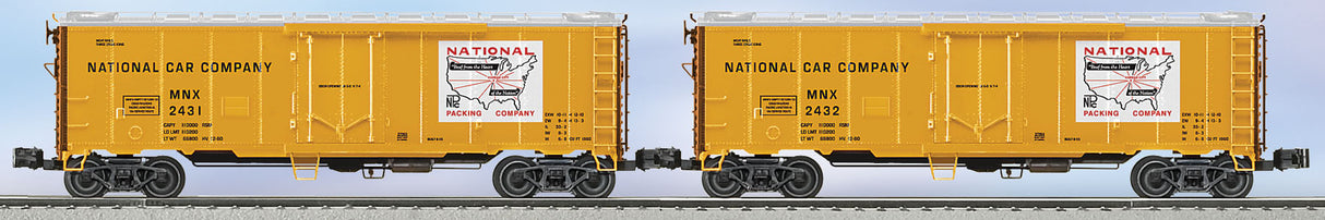 Lionel 6-21941 National Steel-sided Refrigerator Car 2-Pack