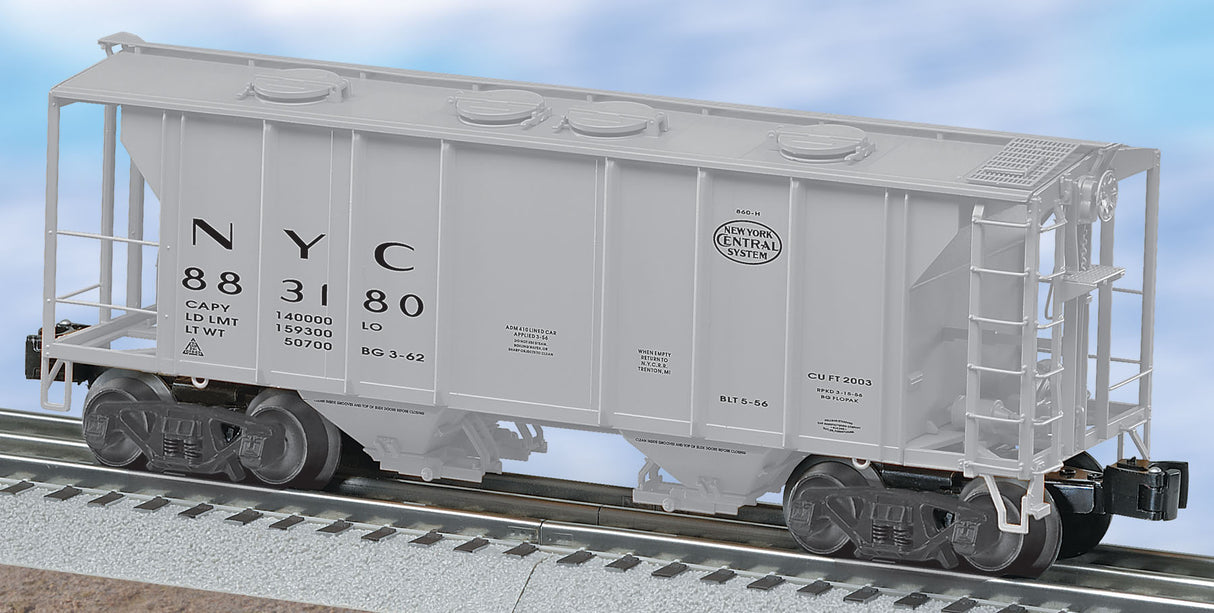Lionel 6-27025 New York Central PS-2 2-Bay Covered Hopper #883180