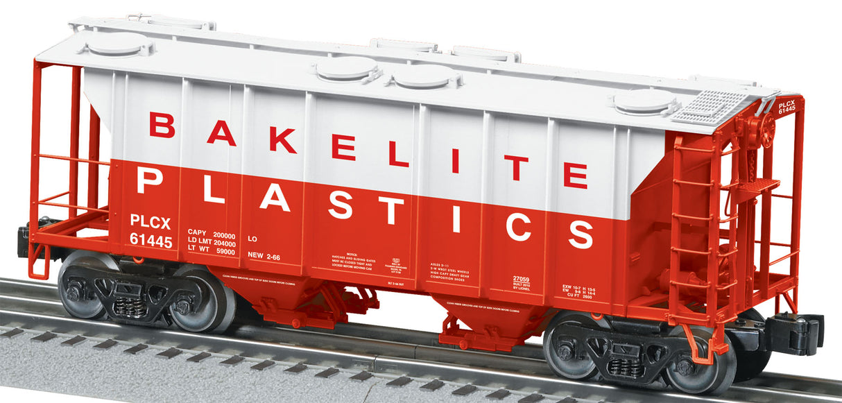 Lionel 6-27059 Bakelite Plastics PS-2 2-Bay Covered Hopper #61445