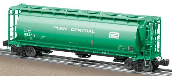 Lionel 6-27105 Penn Central 3-Bay Cylindrical Hopper #884312