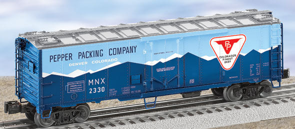 Lionel 6-27307 Pepper Packing Steel-sided Refrigerator Car #2330