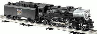 Western Pacific 4-4-2 Steam Locomotive #8612 SKU: 6-28612