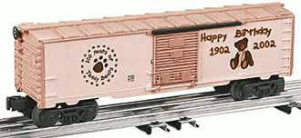 Lionel 6-36244 Teddy Bear Centennial Boxcar