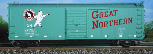 Atlas #6482 Great Northern Steel 40' Rebuilt USRA Box Car (3-Rail)