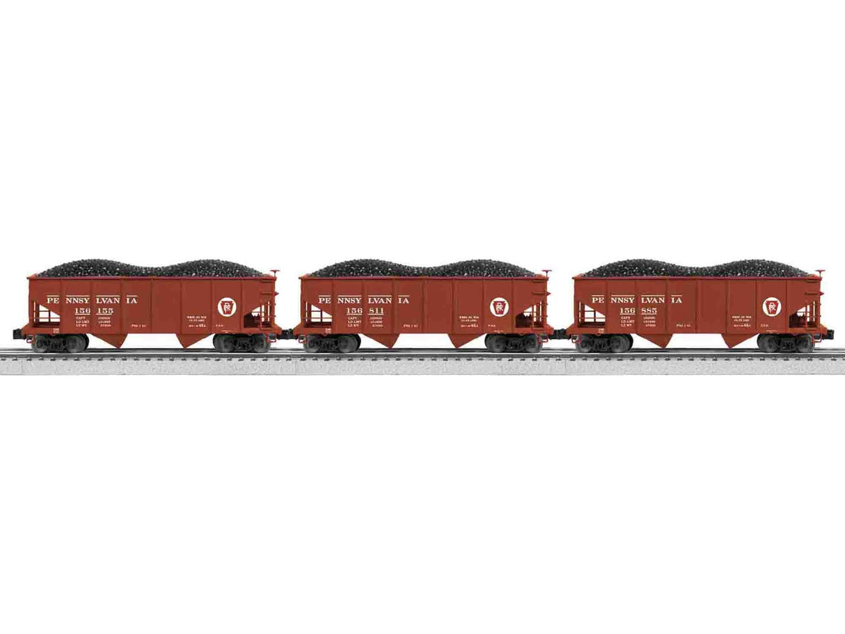 Lionel 6-81686 Pennsylvania Scale GLA 50-ton Twin Hopper 3-Pack