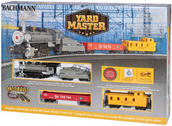 Bachmann HO Yard Master UP Steam Freight Set BAC00761