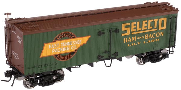 Atlas #8011 Selecto 36' Wood Reefer Car (3-Rail)