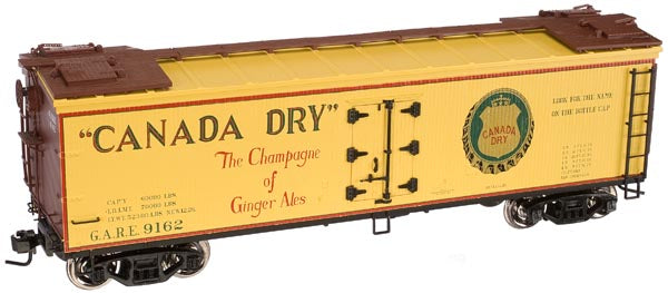 Atlas #8165 Canada Dry 40' Rebuilt Wood Reefer (3-Rail)