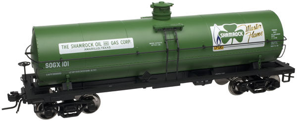 Atlas #8241 Shamrock 11,000 Gallon Tank Car (3-Rail)