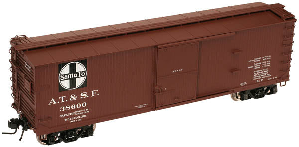 Atlas #8305 Santa Fe USRA Double-Sheathed Wood Box Car (3-Rail)