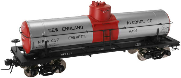 Atlas #8652 New England Alcohol 8,000 Gallon Tank Car (3-Rail)