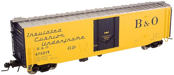 Atlas #8851 Baltimore and Ohio 50' PS-1 Plug Door Box Car (3-Rail)