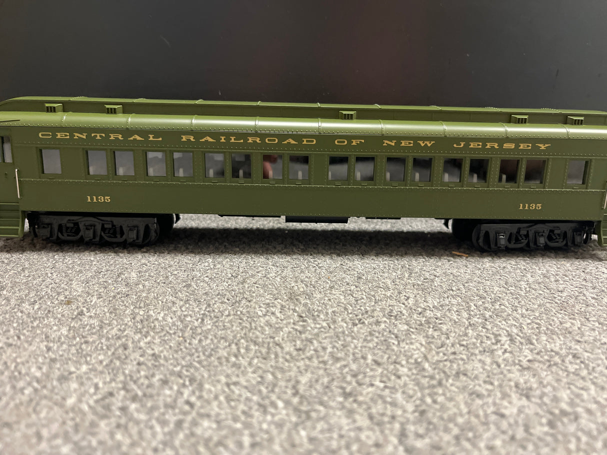 MTH RAILKING 30-69012 JERSEY CENTRAL MADISON PASSENGER CAR SET OF 7