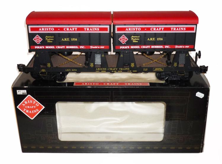 Aristo-Craft 1-gauge ART-46516 Piggy-back Flat Car