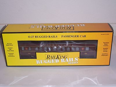 Rail King 30-4137B Pennsylvania O-27 Madison Coach Car