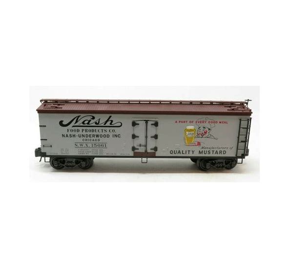K-Line K742 Nash Mustard Woodsided Reefer