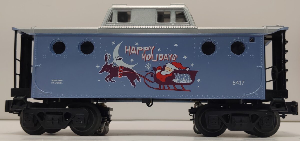 Lionel 6-19781 Vapor Records Holiday Porthole Caboose