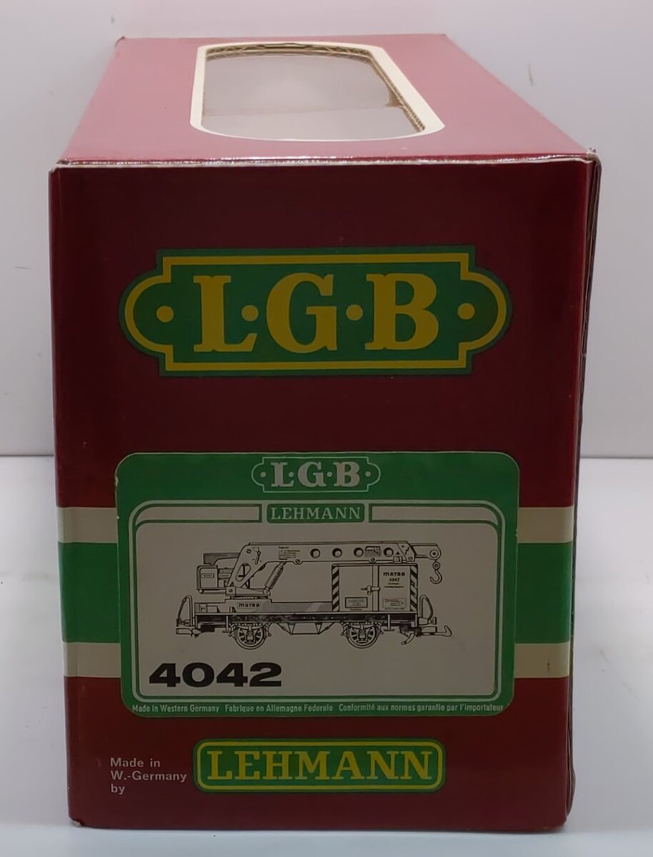LGB 4042 Matra Yellow Construction L/N Original Box