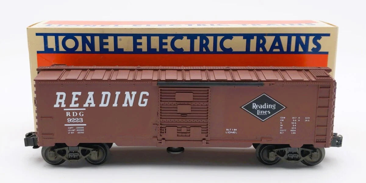 Lionel 6-9223 Reading Operating Box Car