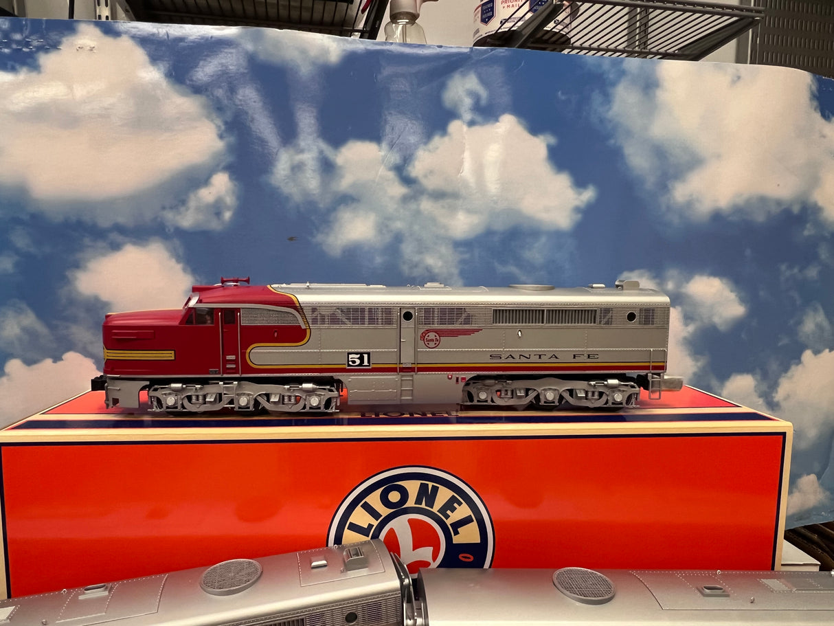 Lionel Santa Fe TMCC ALCo PA Diesel A-A (PWR & DMY A #51 w/ Santa Fe ALCo PB B-unit