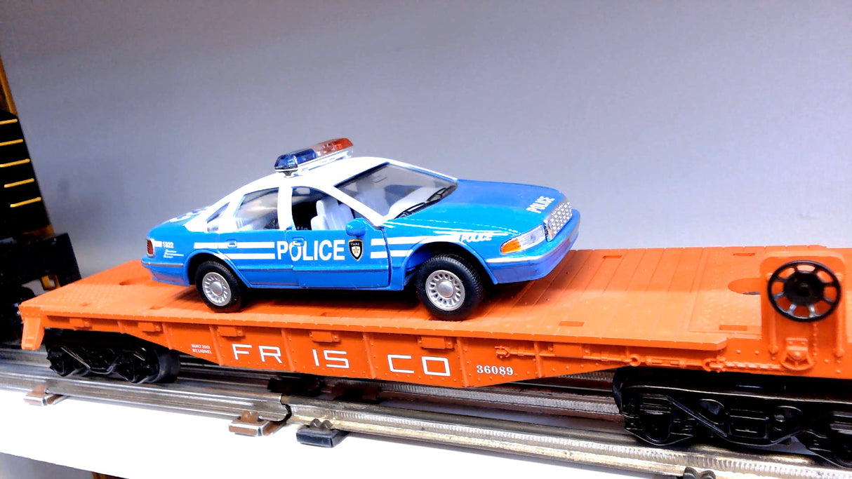 Lionel Frisco Flat Car w/ Police Car