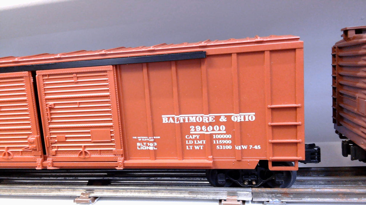 Lionel 6-17209: Baltimore & Ohio Box Car