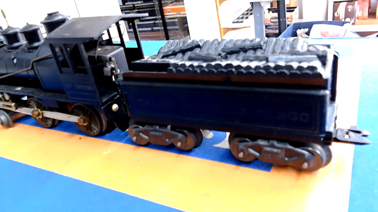 Marx William Crooks style 4-4-0 Steam Engine & Tender