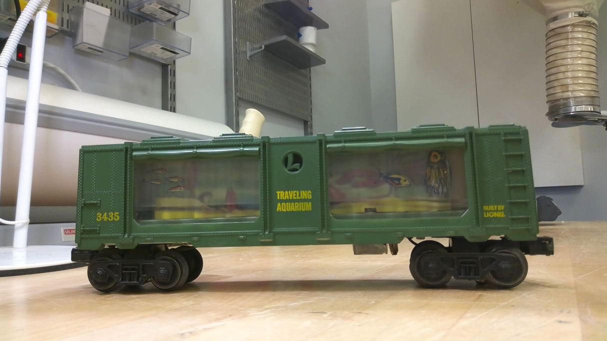 Original 1959-1962 Lionel Post War #3435 Traveling Aquarium