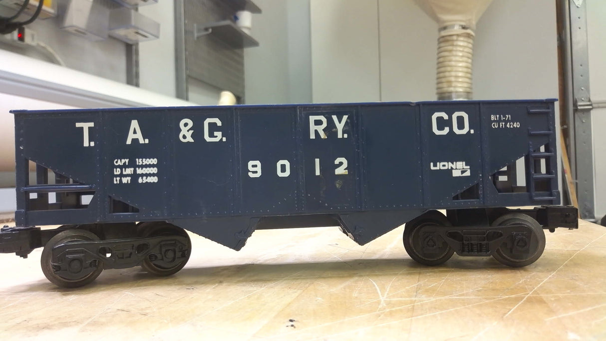 LIONEL T.A. &G. RY Co. Hopper 9012