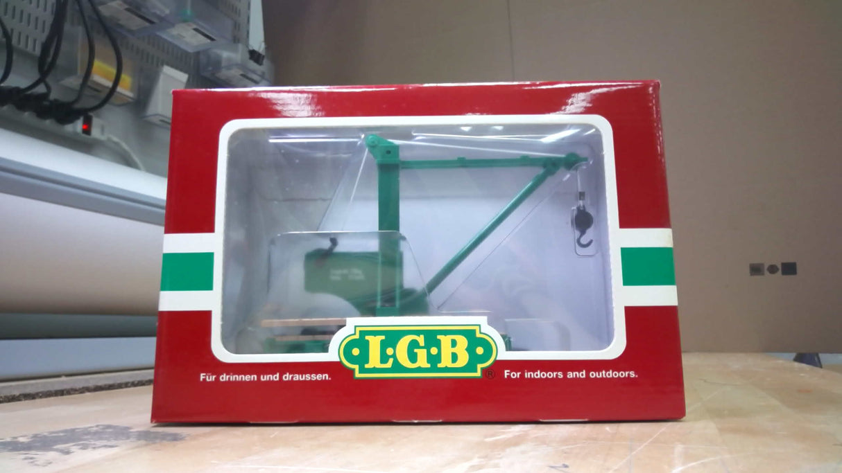 LGB 46170 Field Railroad Crane Car New In Box
