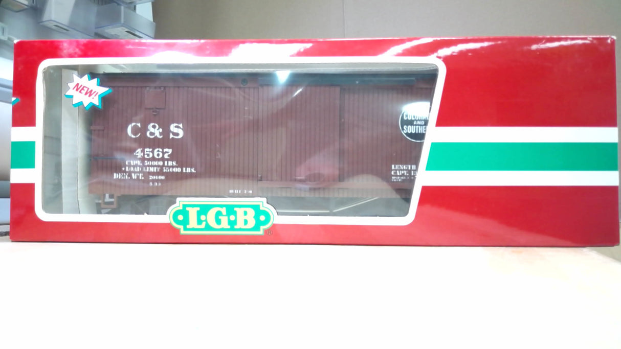 LGB 45670 G Scale Colorado & Southern Boxcar #4567 New In Box
