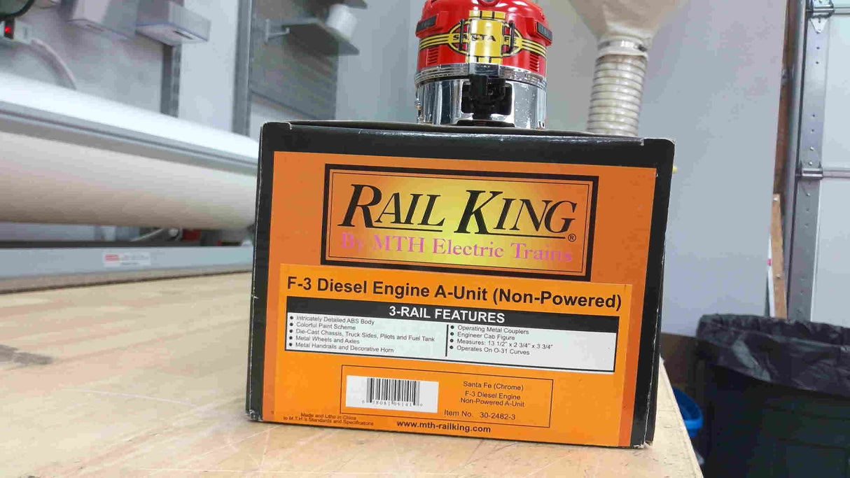 Santa Fe Scale F-3 A Unit Diesel (Non-Powered) 30-2482-3