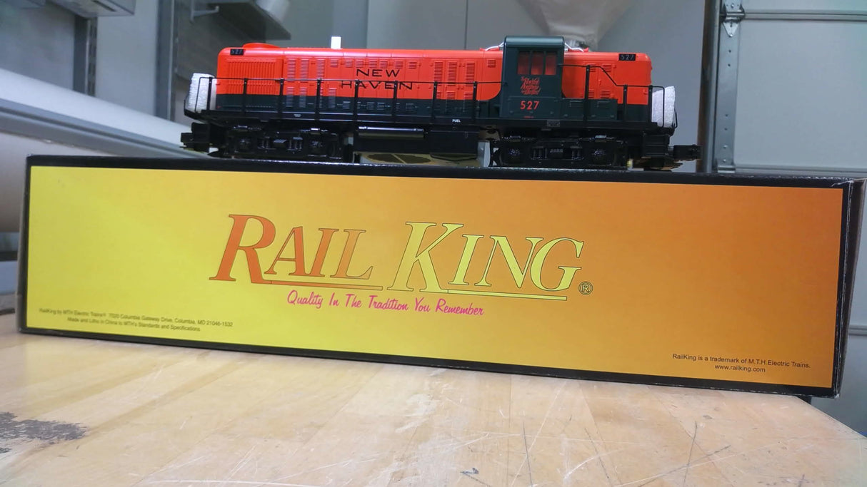 RailKing New Haven O Gauge RailKing RS-3 Diesel Engine - With Proto-Sound 2.0 30-2897-1