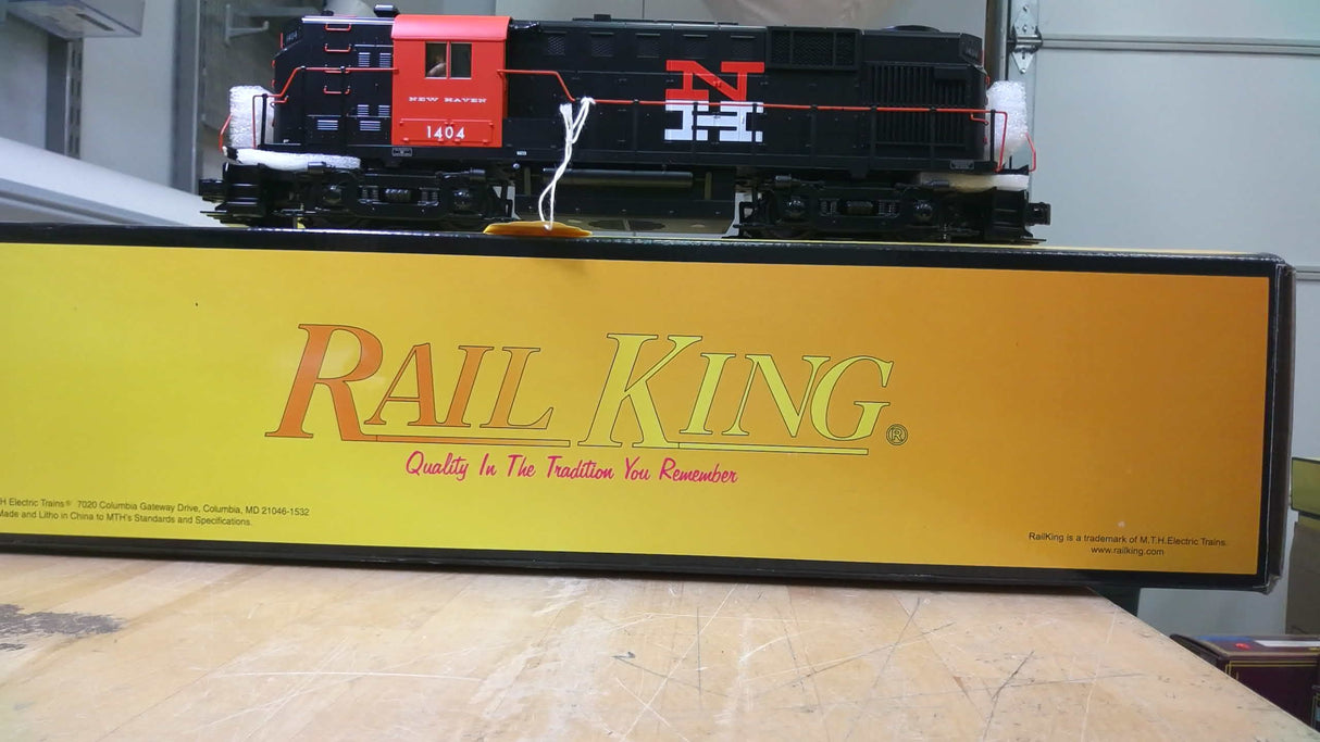 New Haven O Gauge RailKing RS-11 High Hood Diesel Engine w/Proto-Sound 2.0 30-2936-1