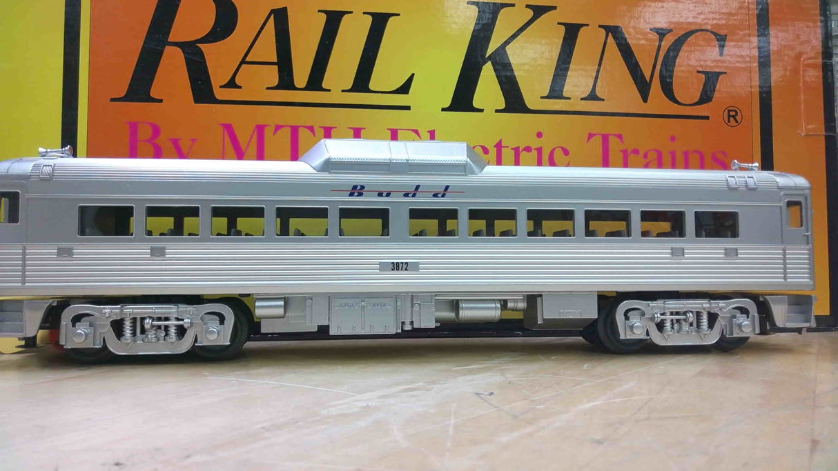 RailKing Budd Demonstrator RDC Budd Car Set w/Proto-Sound 2.0 w/ 2 Car Add On