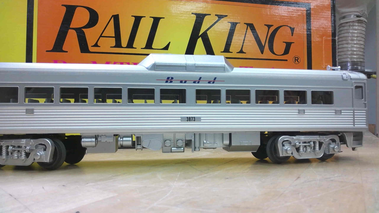 RailKing Budd Demonstrator RDC Budd Car Set w/Proto-Sound 2.0 w/ 2 Car Add On