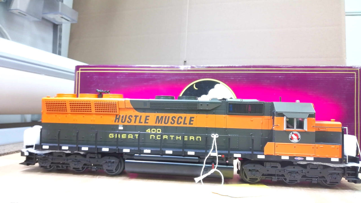 Great Northern O Scale Premier SD45 Low Hood Diesel Engine w/Proto-Soundr 2.0 (Hi-Rail Wheels) NIB
