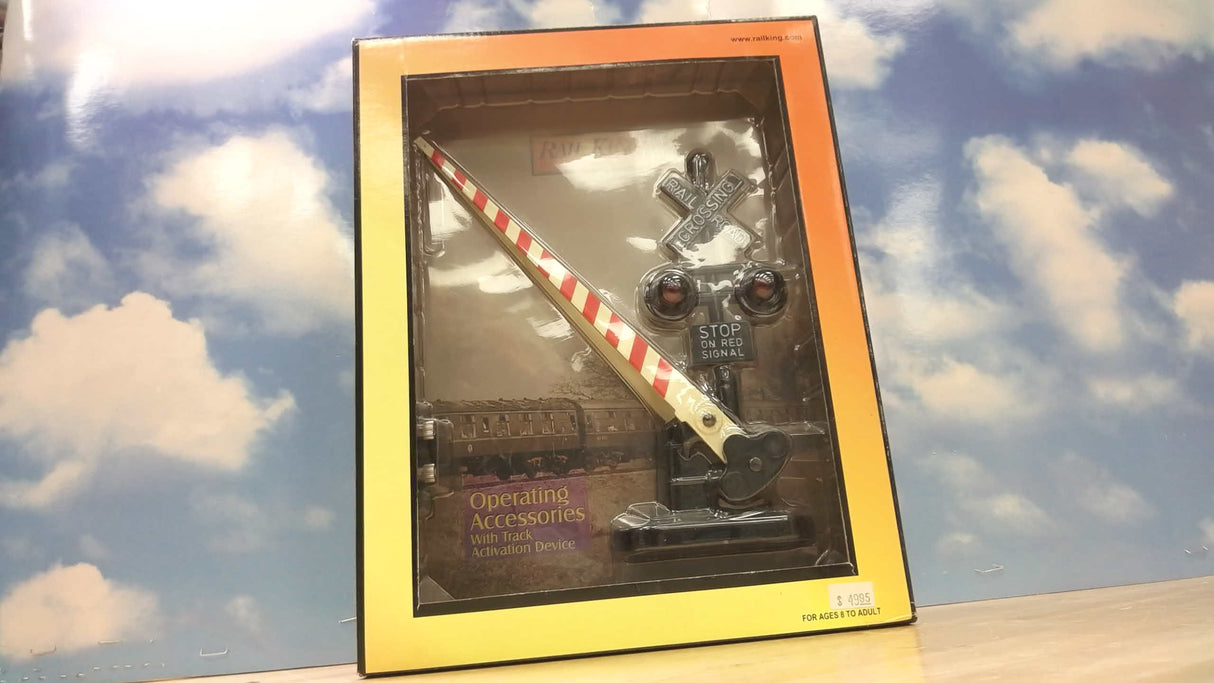 MTH #262 Highway Crossing Gate/Signal Black New in Box