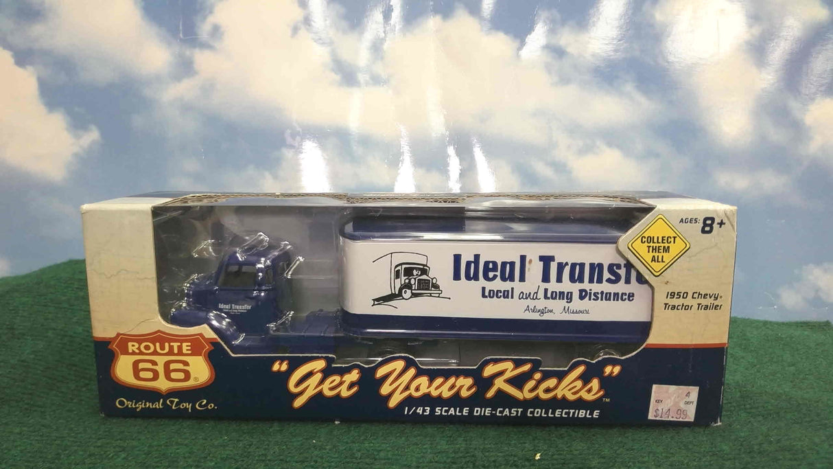 Route 66 1937 Ford Tractor Trailer 1/43 Scale