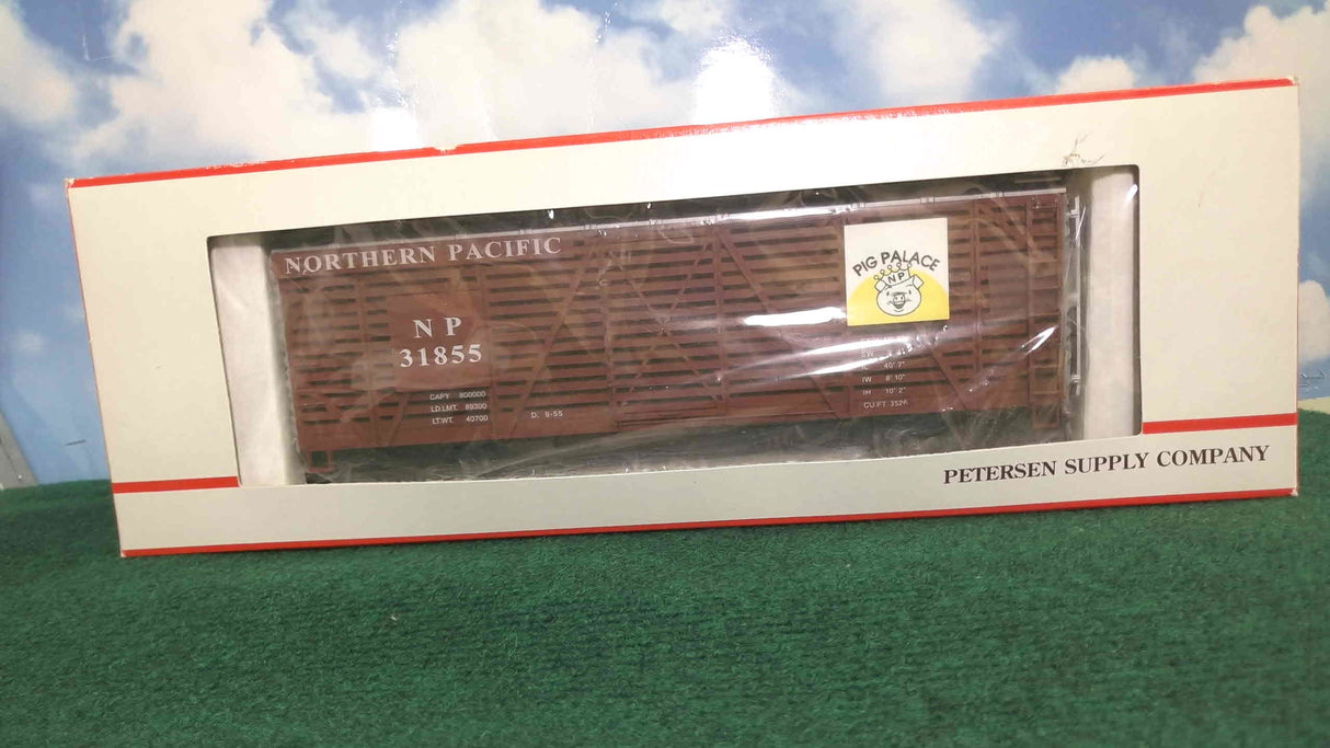 Petersen Supply OS-107 NORTHERN PACIFIC "Pig Palace" Stock Car