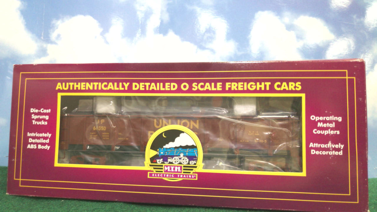 MTH 20-98094 Union Pacific O Scale Premier 55 Ton All Steel Drop Bottom Gondola Car