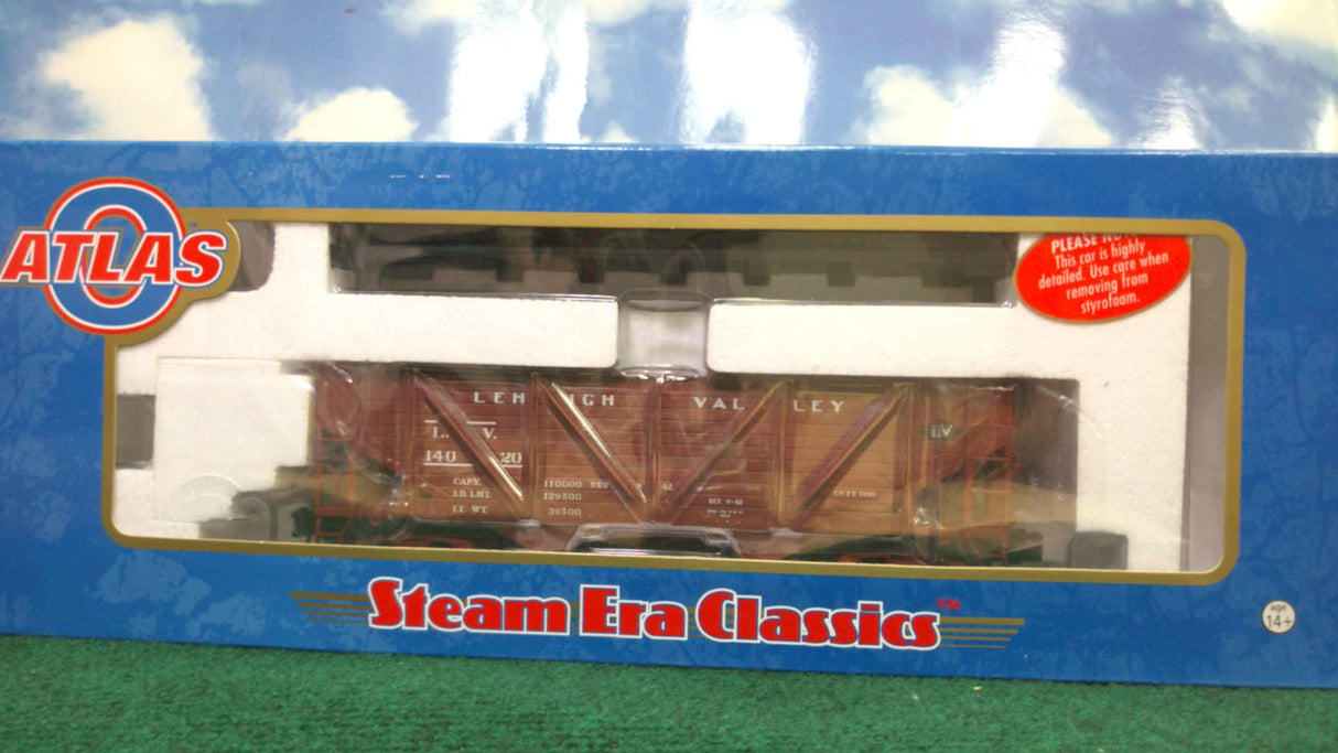 Atlas #6434-8 Lehigh Valley 50 Ton Emergency Hopper Car #14020 (3-Rail)