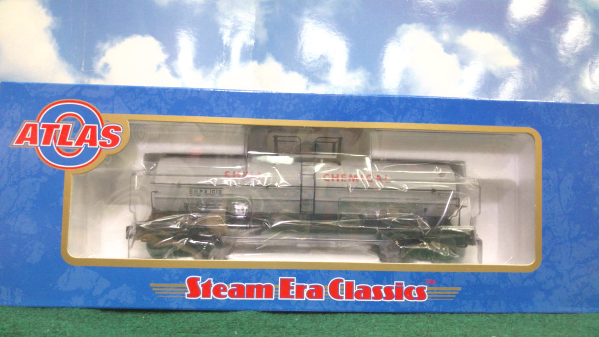 Atlas #8208-2 Shell Chemical 11,000 Gallon Tank Car #1618 (3-Rail)