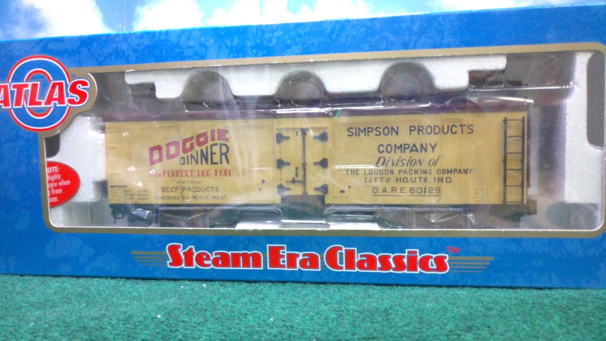 Atlas #8095 Doggie Dinner 40' Wood Reefer (3-rail)