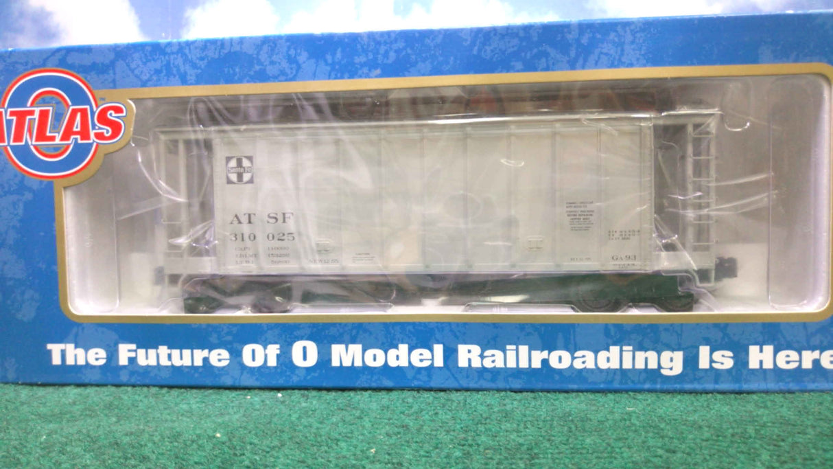 Atlas #3001053 Santa Fe 40' Airslide Hopper (3-Rail)